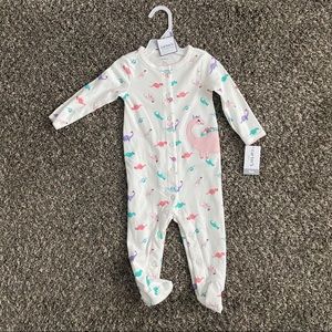 Baby Girl Dinosaur Onesie